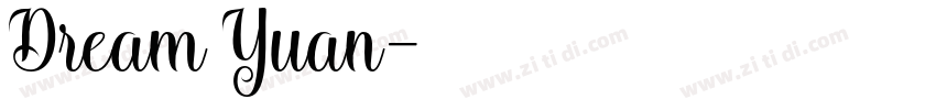 Dream Yuan字体转换